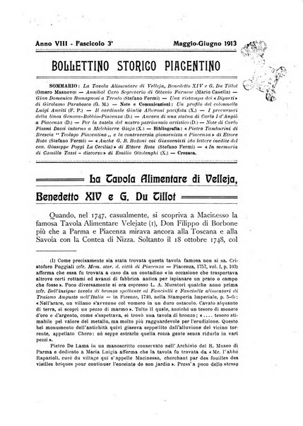 Bollettino storico piacentino