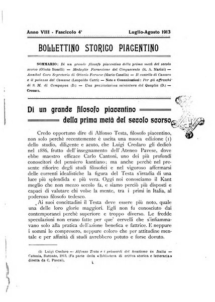 Bollettino storico piacentino