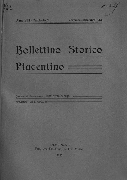 Bollettino storico piacentino