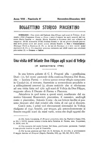 Bollettino storico piacentino