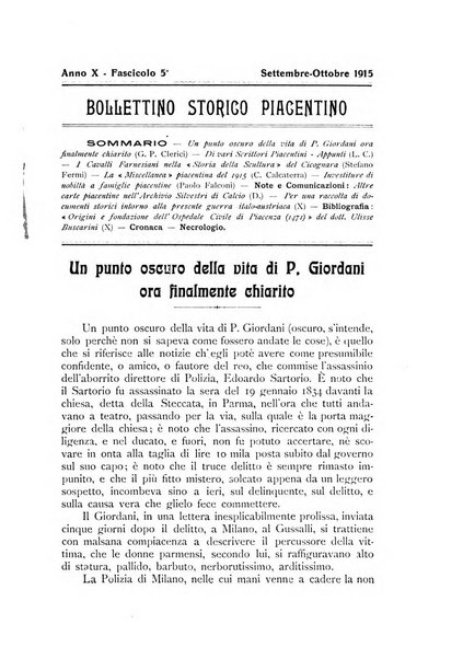 Bollettino storico piacentino