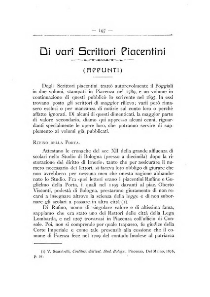 Bollettino storico piacentino