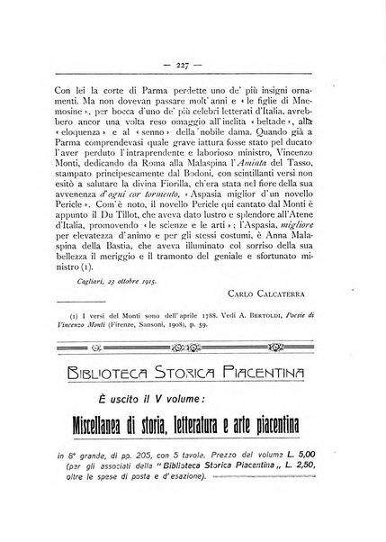 Bollettino storico piacentino