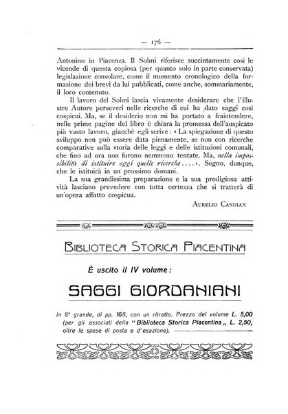 Bollettino storico piacentino