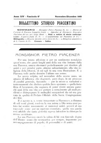 Bollettino storico piacentino