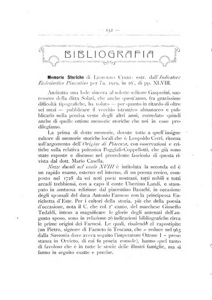 Bollettino storico piacentino