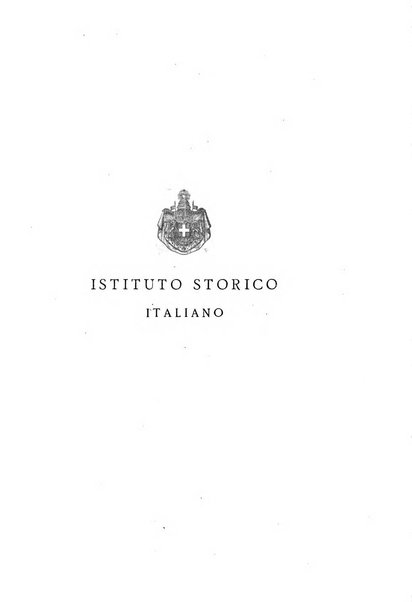 Bullettino dell'Istituto storico italiano