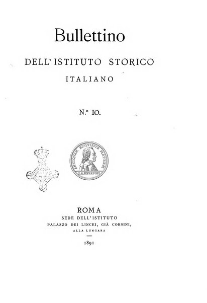 Bullettino dell'Istituto storico italiano