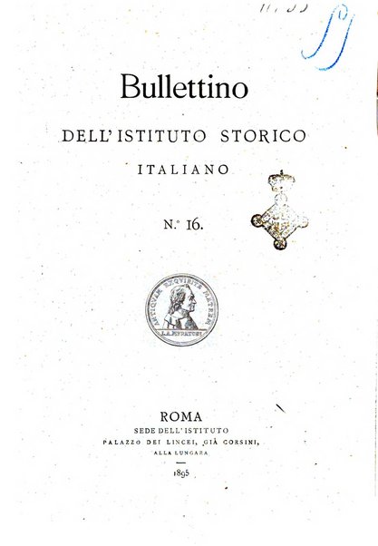 Bullettino dell'Istituto storico italiano