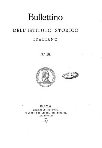 Bullettino dell'Istituto storico italiano