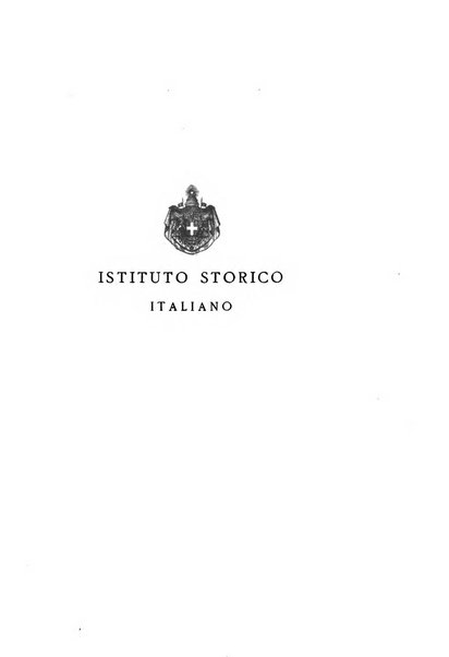 Bullettino dell'Istituto storico italiano