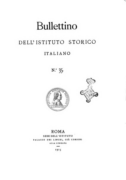 Bullettino dell'Istituto storico italiano