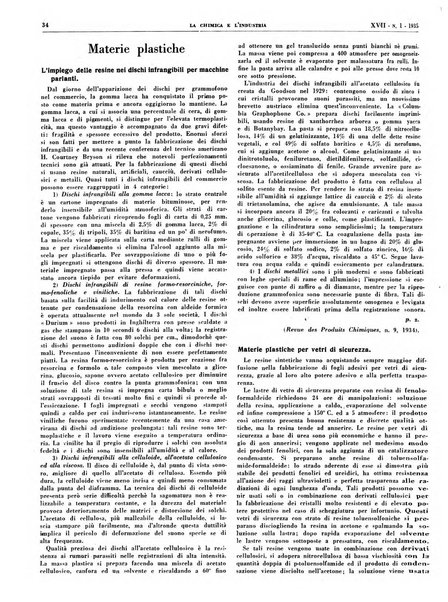 La chimica e l'industria organo ufficiale dell'Associazione italiana di chimica e della Federazione nazionale fascista degli industriali dei prodotti chimici