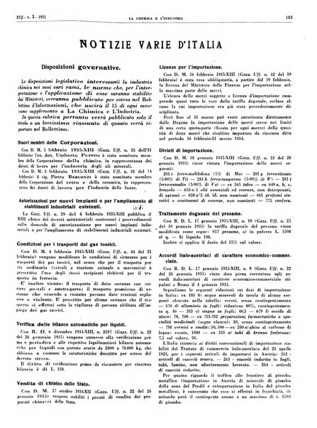 La chimica e l'industria organo ufficiale dell'Associazione italiana di chimica e della Federazione nazionale fascista degli industriali dei prodotti chimici