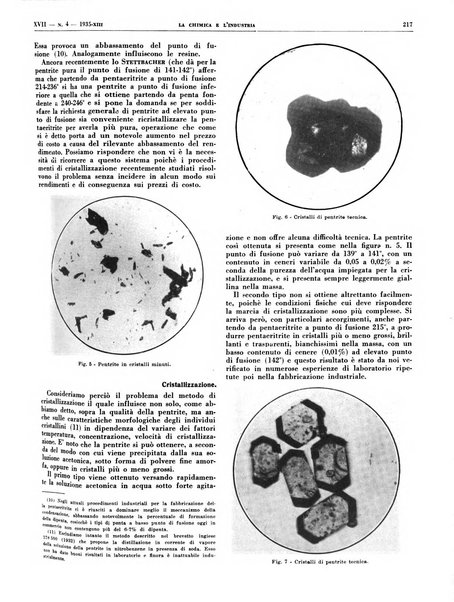 La chimica e l'industria organo ufficiale dell'Associazione italiana di chimica e della Federazione nazionale fascista degli industriali dei prodotti chimici