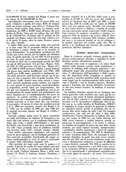 La chimica e l'industria organo ufficiale dell'Associazione italiana di chimica e della Federazione nazionale fascista degli industriali dei prodotti chimici