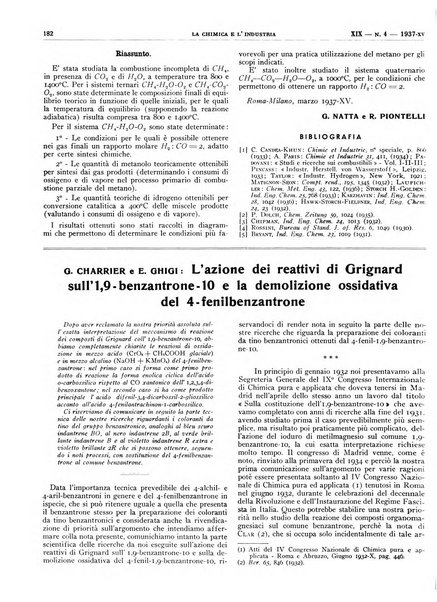 La chimica e l'industria organo ufficiale dell'Associazione italiana di chimica e della Federazione nazionale fascista degli industriali dei prodotti chimici