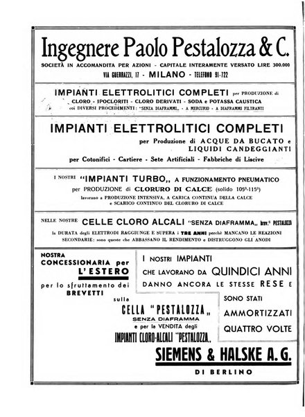 La chimica e l'industria organo ufficiale dell'Associazione italiana di chimica e della Federazione nazionale fascista degli industriali dei prodotti chimici