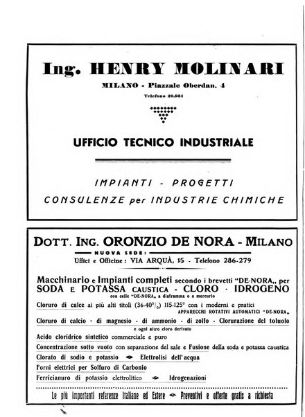 La chimica e l'industria organo ufficiale dell'Associazione italiana di chimica e della Federazione nazionale fascista degli industriali dei prodotti chimici