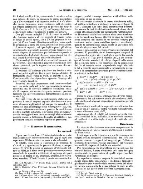 La chimica e l'industria organo ufficiale dell'Associazione italiana di chimica e della Federazione nazionale fascista degli industriali dei prodotti chimici