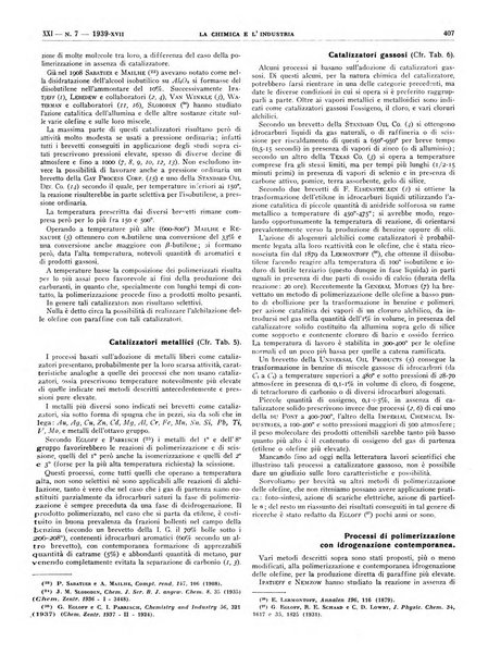 La chimica e l'industria organo ufficiale dell'Associazione italiana di chimica e della Federazione nazionale fascista degli industriali dei prodotti chimici