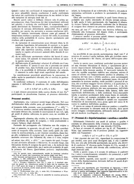 La chimica e l'industria organo ufficiale dell'Associazione italiana di chimica e della Federazione nazionale fascista degli industriali dei prodotti chimici