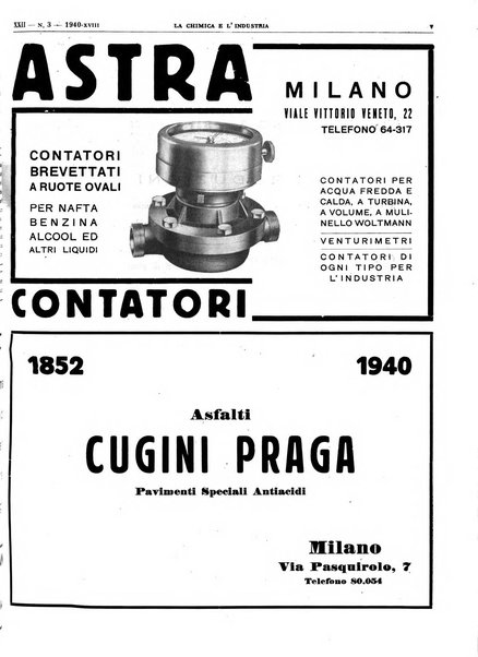 La chimica e l'industria organo ufficiale dell'Associazione italiana di chimica e della Federazione nazionale fascista degli industriali dei prodotti chimici