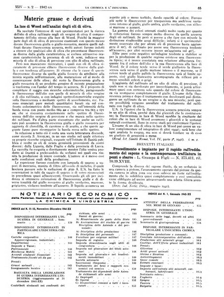 La chimica e l'industria organo ufficiale dell'Associazione italiana di chimica e della Federazione nazionale fascista degli industriali dei prodotti chimici