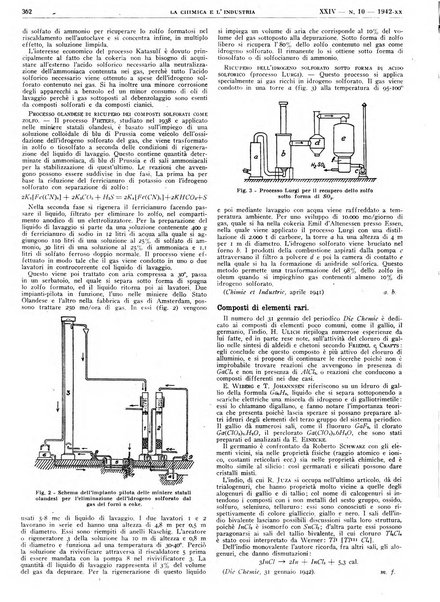 La chimica e l'industria organo ufficiale dell'Associazione italiana di chimica e della Federazione nazionale fascista degli industriali dei prodotti chimici