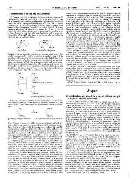 La chimica e l'industria organo ufficiale dell'Associazione italiana di chimica e della Federazione nazionale fascista degli industriali dei prodotti chimici