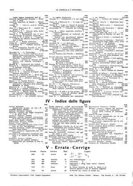 La chimica e l'industria organo ufficiale dell'Associazione italiana di chimica e della Federazione nazionale fascista degli industriali dei prodotti chimici
