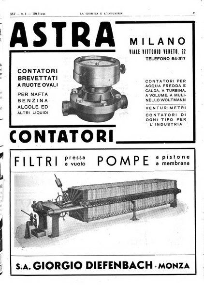 La chimica e l'industria organo ufficiale dell'Associazione italiana di chimica e della Federazione nazionale fascista degli industriali dei prodotti chimici