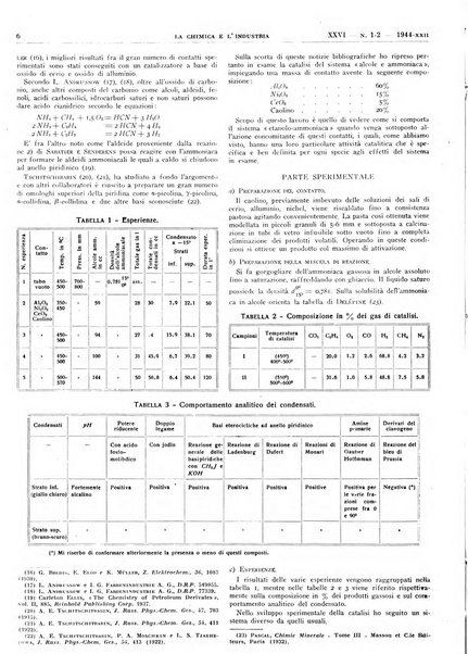 La chimica e l'industria organo ufficiale dell'Associazione italiana di chimica e della Federazione nazionale fascista degli industriali dei prodotti chimici