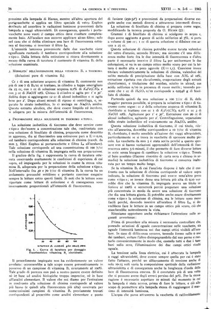 La chimica e l'industria organo ufficiale dell'Associazione italiana di chimica e della Federazione nazionale fascista degli industriali dei prodotti chimici