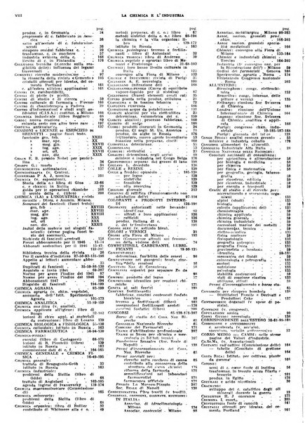 La chimica e l'industria organo ufficiale dell'Associazione italiana di chimica e della Federazione nazionale fascista degli industriali dei prodotti chimici