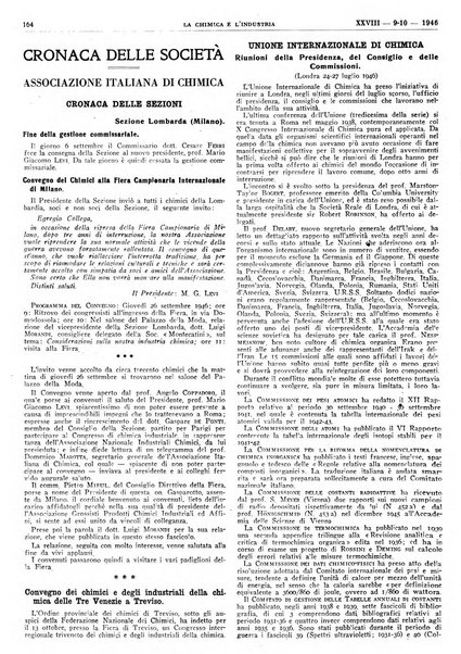 La chimica e l'industria organo ufficiale dell'Associazione italiana di chimica e della Federazione nazionale fascista degli industriali dei prodotti chimici