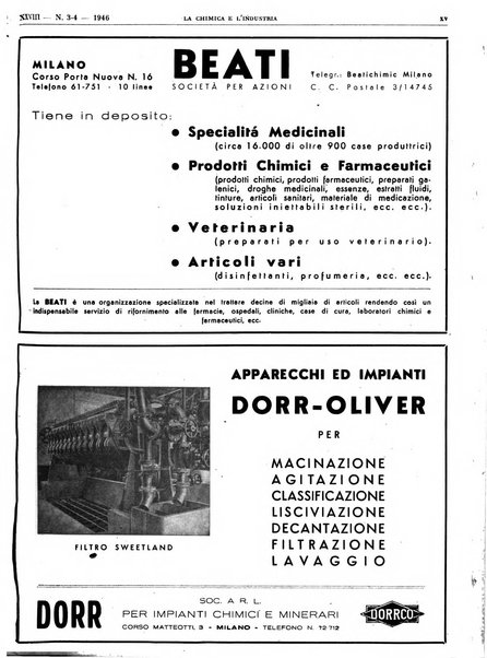 La chimica e l'industria organo ufficiale dell'Associazione italiana di chimica e della Federazione nazionale fascista degli industriali dei prodotti chimici