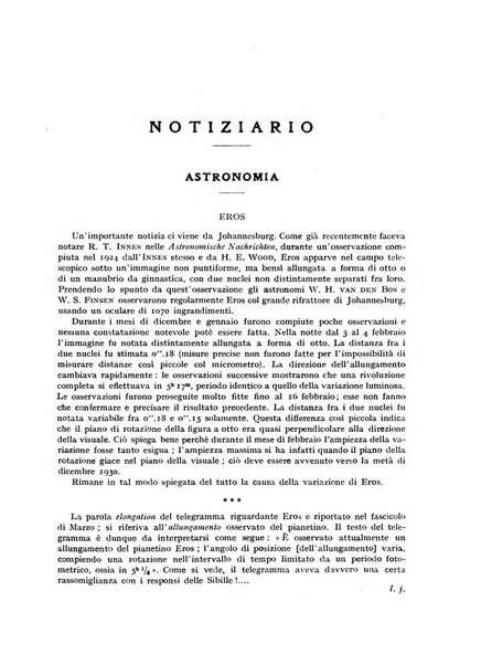 Coelum periodico mensile per la divulgazione dell'astronomia