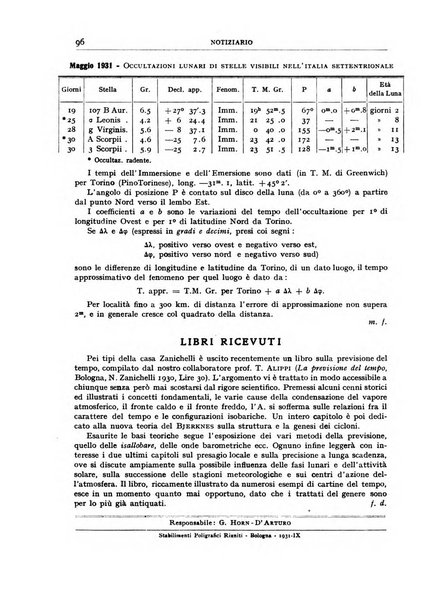 Coelum periodico mensile per la divulgazione dell'astronomia