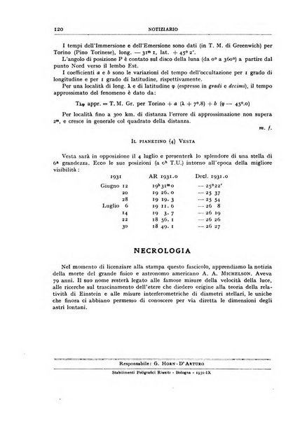 Coelum periodico mensile per la divulgazione dell'astronomia