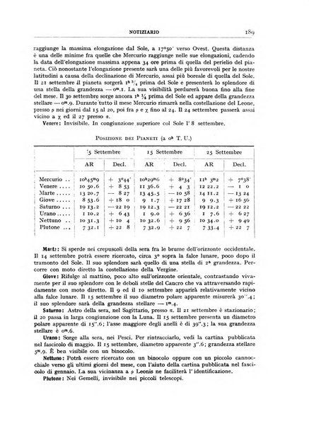 Coelum periodico mensile per la divulgazione dell'astronomia