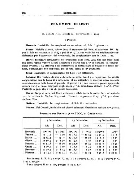 Coelum periodico mensile per la divulgazione dell'astronomia