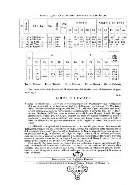 Coelum periodico mensile per la divulgazione dell'astronomia