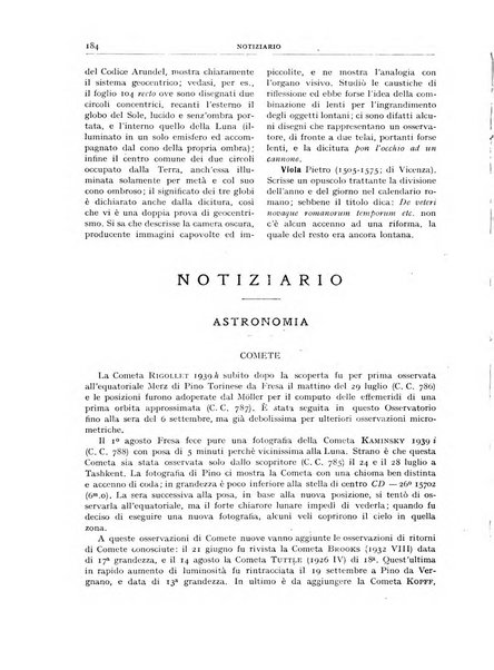 Coelum periodico mensile per la divulgazione dell'astronomia