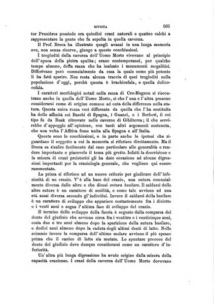 Archivio per l'antropologia e la etnologia