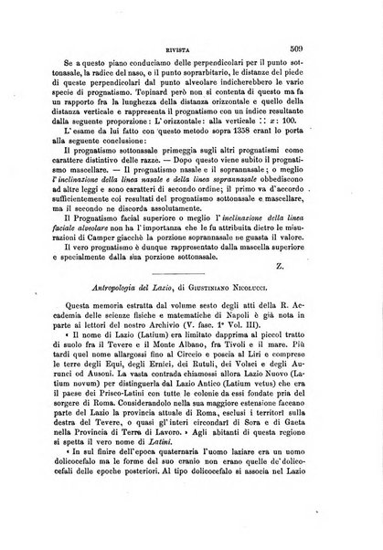 Archivio per l'antropologia e la etnologia