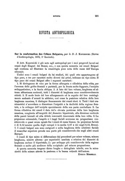 Archivio per l'antropologia e la etnologia