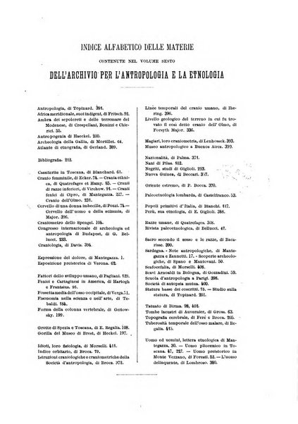 Archivio per l'antropologia e la etnologia