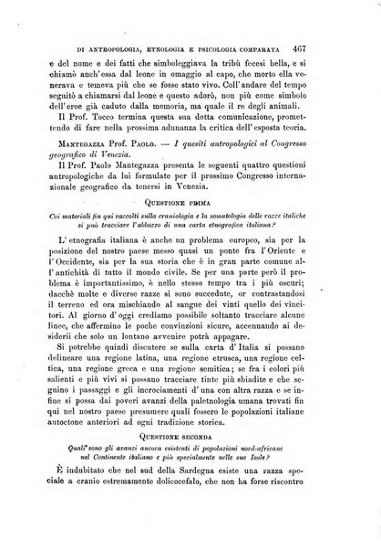 Archivio per l'antropologia e la etnologia