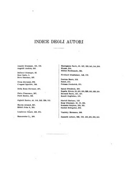 Archivio per l'antropologia e la etnologia